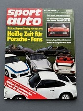 Sport Auto 7/1984 Porsche 911