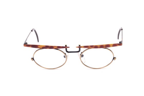 Brille fassung metall altgold - metall,