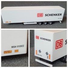 DB Schenker Code XL Megaliner Bahntrailer Huckepack Intermodal SEQA 1212322