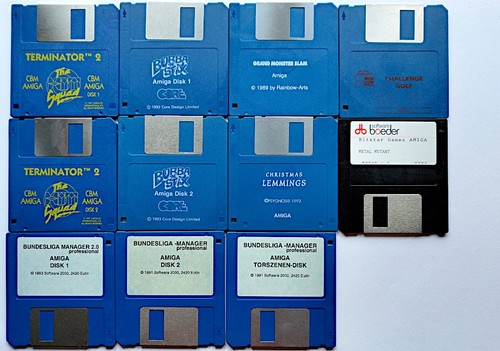 Amiga disketten spiele lot - amiga,