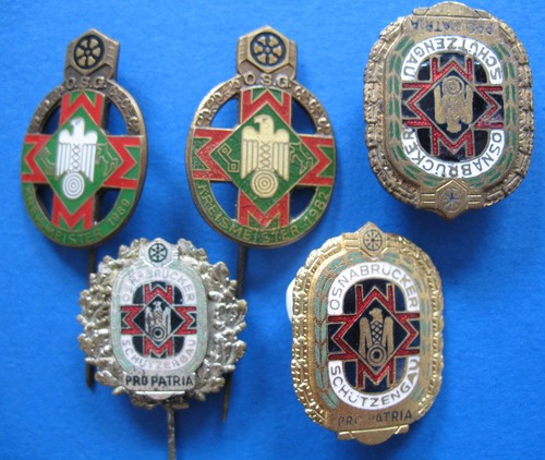 Alte abzeichen jagd - jagd-, &