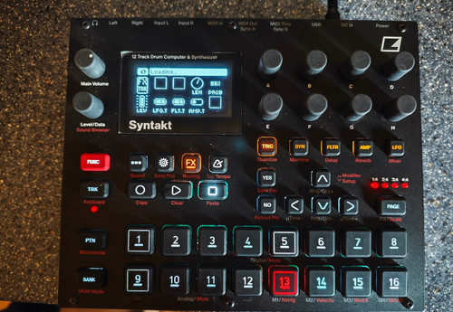 Elektron syntakt synthesizer - syntakt, +