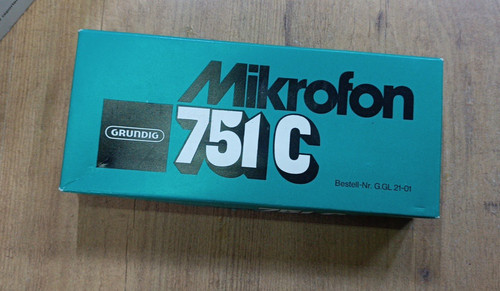 Grundig mikrofon 751c - grundig,