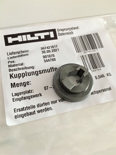 Kupplungshülse auf