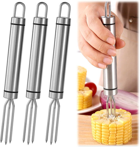 Edelstahl kartoffelgabel set - kartoffelgabel, 3