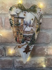 Deko Herz NOSTALGIE DORF