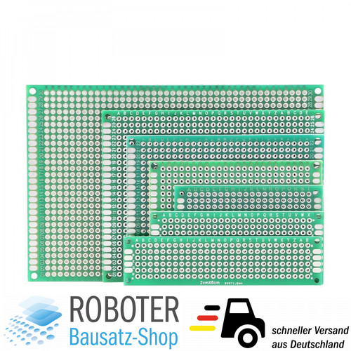 Lochraster platine - 7x,