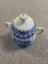 Bareuther Waldsassen (Bavaria), China-Blau,  Zuckerdose, 12 cm, 1950-er Jahre