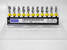 11 Stück VHM Microbohrer D 6,2mm CNC Bohrer Kemmer Präzision