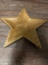 Nr. 45 Bastelzubehör Advent/ Weihnachten Sternschale Mangoholz 31cm/4,5cm