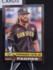 2025 TOPPS HERITAGE BASEBALL Fernando Tatis JR. BLACK PARALLEL  /76