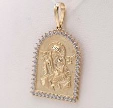 585 Gold Anhänger Mutter