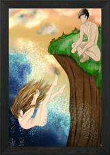 She fell for the idea Framed