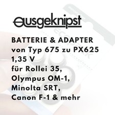 Ausgeknipst Batterie & Adapter
