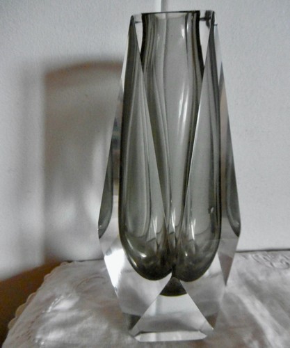 Murano glas blockvase flavio - ,