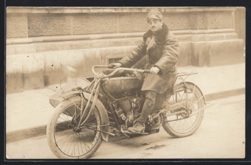 Foto motorrad indian mit - foto-ak,