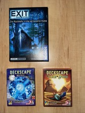 3 Escape Spiele Exit Kosmos und Deckscape