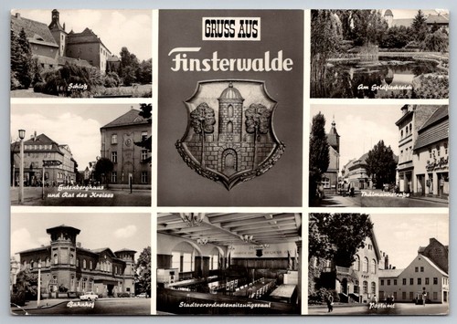 Postkarte finsterwalde - postkarte,