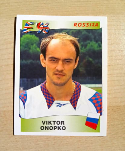 Panini euro 1996 viktor - em,