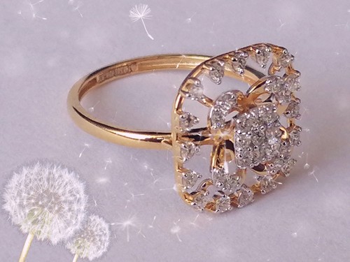 Ring gelbgold - 14, kt