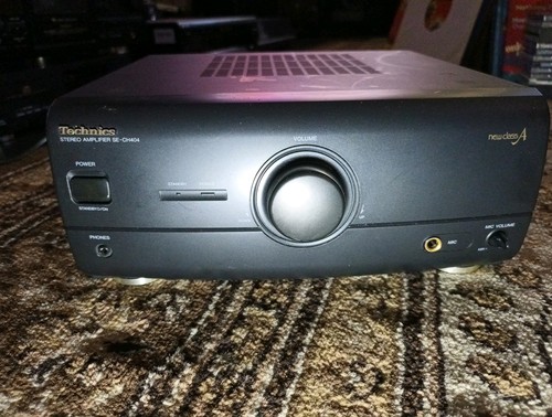 Mini technics stereo amplifier - technics,