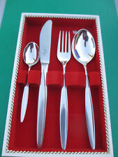 WMF Besteck Kopenhagen Echtsilber 800 Menuegedeck 4 tlg. Top Zustand