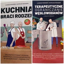Bracia Rodzen - Kuchnia Braci Rodzeń i Terapeutyczne 2  Polish Books Keto Diet 