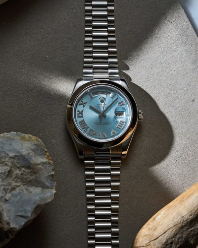 Rolex day date - ii, platin