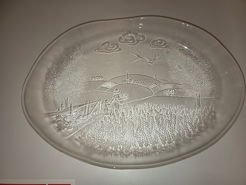 Große ovale glas - große,,