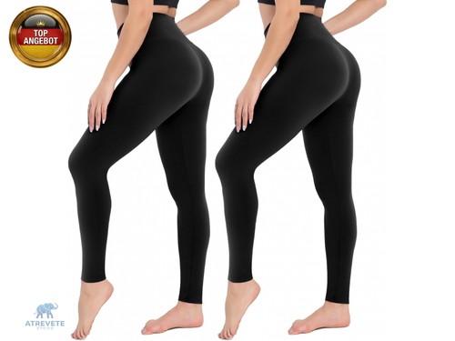 2er pack leggings - 2er, damen