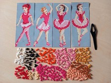Ministeck Stickit Ballerina Tänzerin Vorlagen Reste