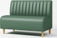 Gastro Sitzbank Dinerbank Sofa Cafe Bar Restaurants Einrichtung Stuhl Grün