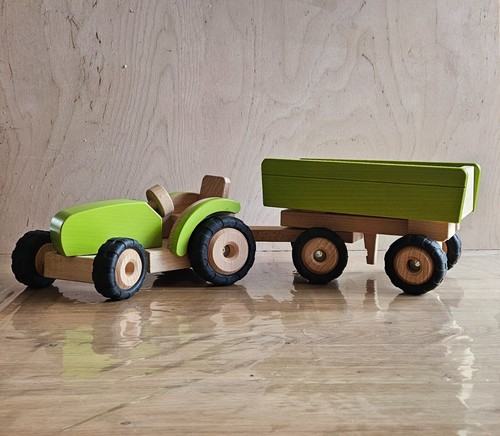 Goki traktor mit anhänger - traktor,