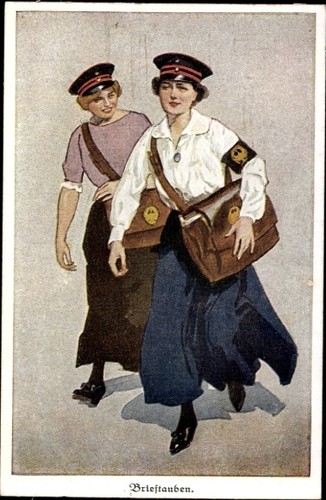 Künstler brieftauben - künstler, ak