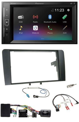 Pioneer dab lenkrad 2din - pioneer,