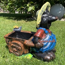 Maulwurf Figur Gartenfigur