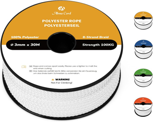 Hochfestes polyesterseil 3mm - polyesterseil,