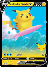 Pokemon Celebrations Surfendes Pikachu Holo 008/025 Einzelkarte - DEUTSCH Karte