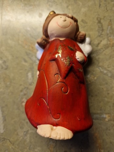 Weihnachtsengel rot aus - weihnachtsengel,