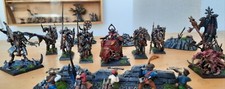 Warhammer / The Old World: Schnelle Chaos Khorne Streitmacht/ Armee mit Gelände