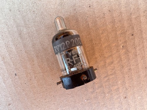 Rft rv12p2000 vacuum tube - rv12p2000, nos