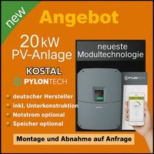 20kW Photovoltaikanlage Kostal