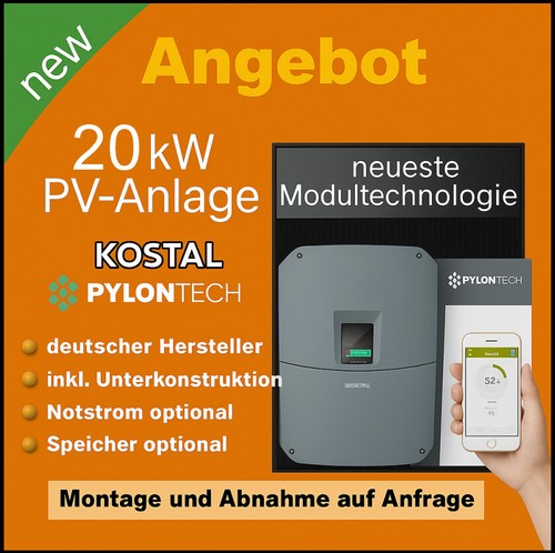 20kw photovoltaikanlage kostal - 20kw,