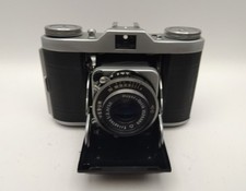 BELCA Beltica 35mm Klappkamera mit Meyer-Optik Trioplan 1:2.9/50mm + Ledertasche