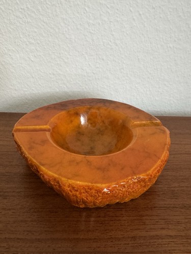 Aschenbecher 70er jahre orange - jahre,