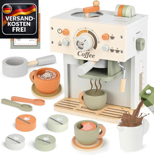 Holz kaffeemaschine kinder - holz-kaffeemaschine,
