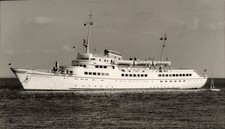 Foto Ak Schiff Wappen von
