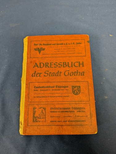 Altes adressbuch der stadt - altes,