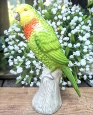 Papagei Deko Figur Grün