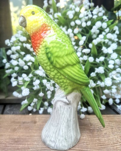 Papagei deko figur grün - deko,